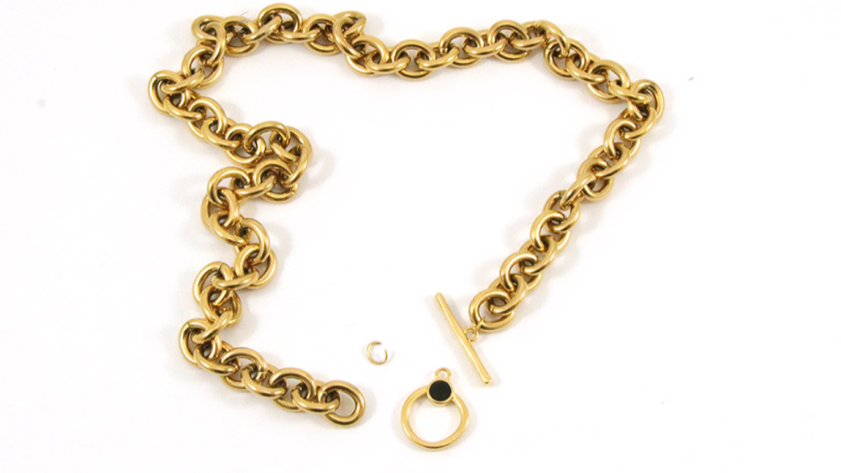 Collana grandi maglie d'oro : Tappa 1