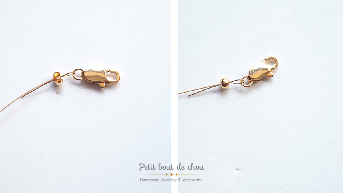 Catena di maschere di perline fai da te 3 in 1 : Tappa 3 Catena di maschere di perline fai da te 3 in 1 : Tappa 3