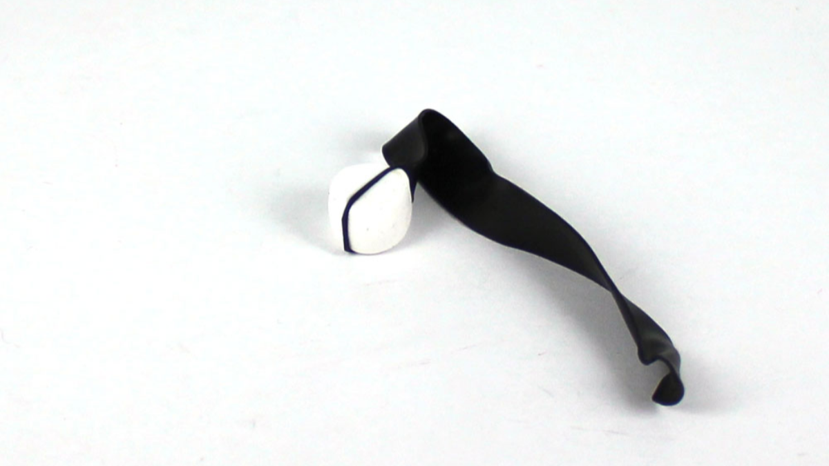 Orecchini in argilla polimerica con canna rosa : Tappa 7 Orecchini in argilla polimerica con canna rosa : Tappa 7