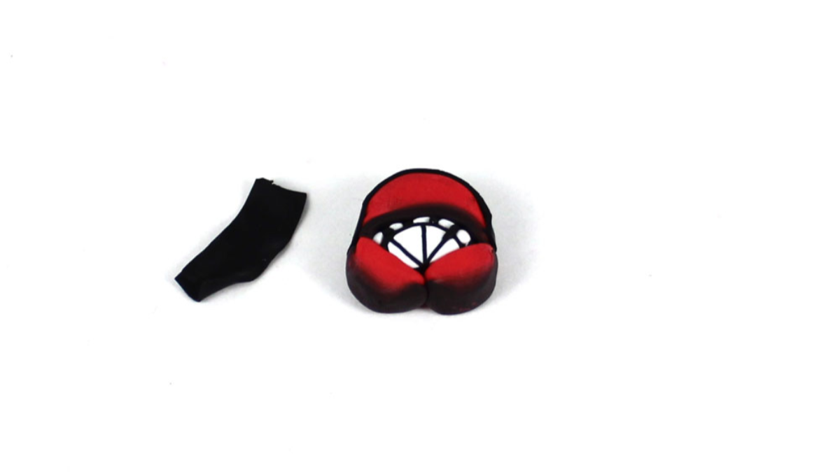 Orecchini in argilla polimerica con canna rosa : Tappa 13 Orecchini in argilla polimerica con canna rosa : Tappa 13