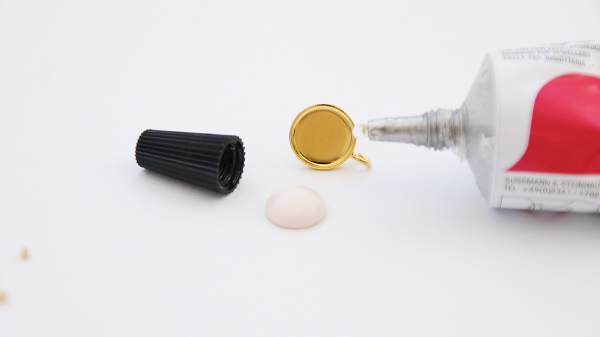 Miyuki Delicas 11/0 orecchini con frange di perline : Tappa 2