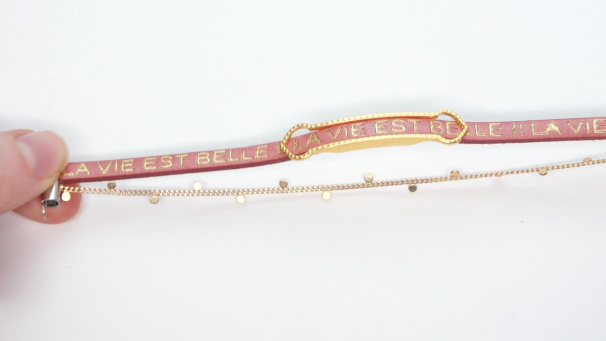 Bracciale multiranchi pastello Miyuki perline Miyuki chiusura Hiilos : Tappa 3 Bracciale multiranchi pastello Miyuki perline Miyuki chiusura Hiilos : Tappa 3