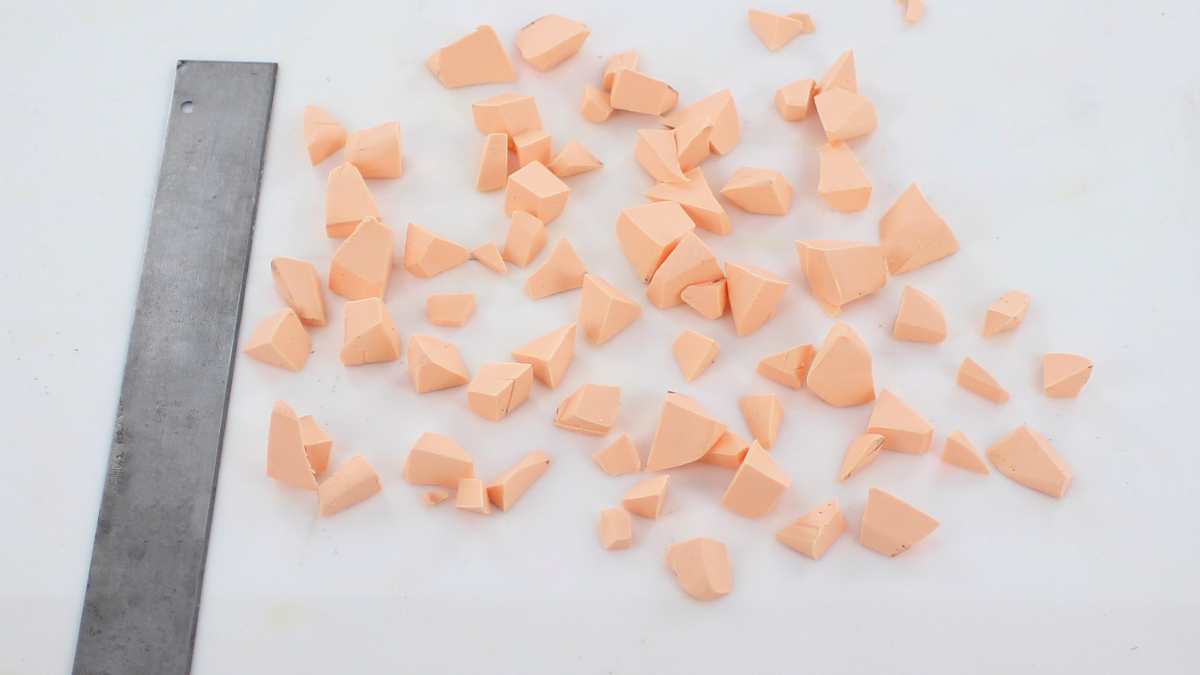 Collana fai da te in argilla polimerica imitazione howlite perline pastello : Tappa 1 Collana fai da te in argilla polimerica imitazione howlite perline pastello : Tappa 1