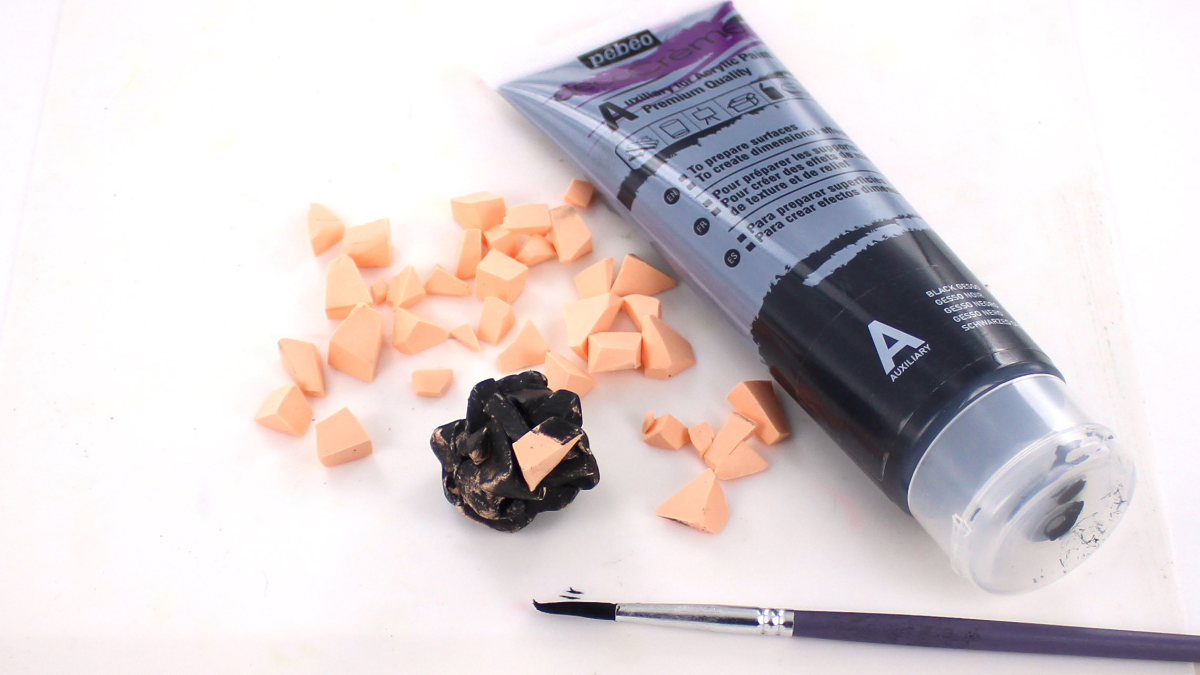 Collana fai da te in argilla polimerica imitazione howlite perline pastello : Tappa 2 Collana fai da te in argilla polimerica imitazione howlite perline pastello : Tappa 2