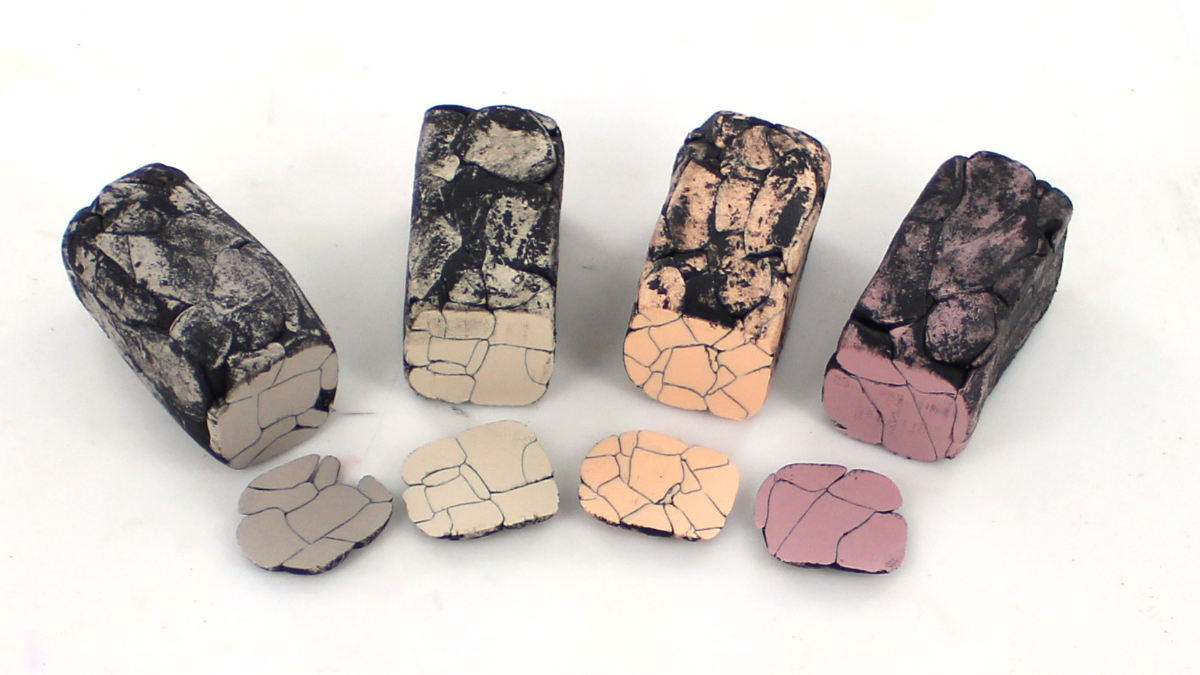 Collana fai da te in argilla polimerica imitazione howlite perline pastello : Tappa 4 Collana fai da te in argilla polimerica imitazione howlite perline pastello : Tappa 4