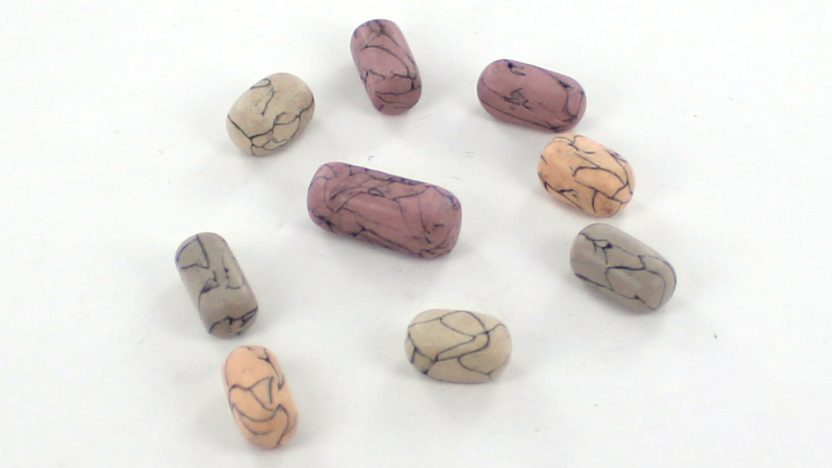 Collana fai da te in argilla polimerica imitazione howlite perline pastello : Tappa 8 Collana fai da te in argilla polimerica imitazione howlite perline pastello : Tappa 8