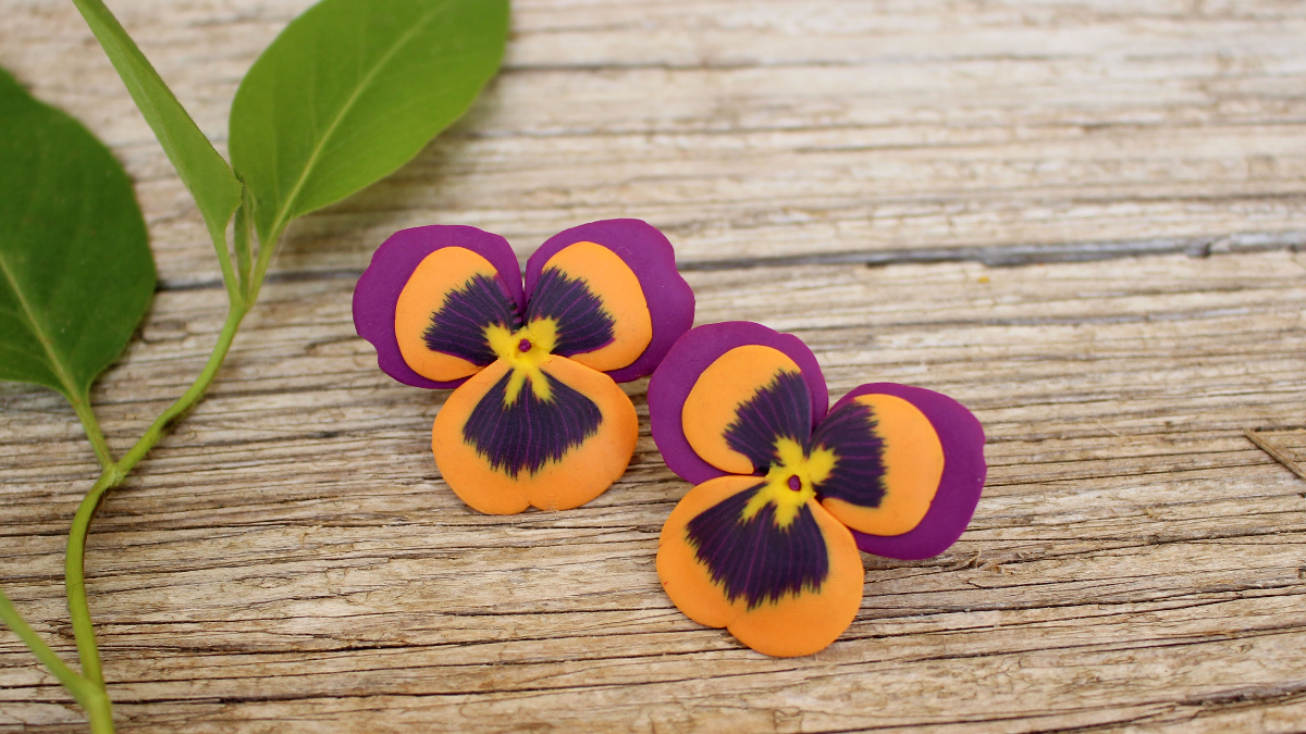 Schema Orecchini in argilla polimerica Schema Orecchini in argilla polimerica