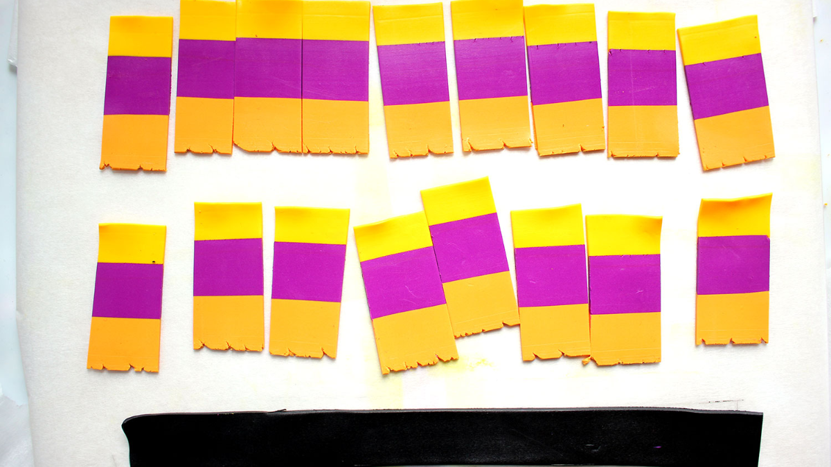 Orecchini in argilla polimerica : Tappa 3 Orecchini in argilla polimerica : Tappa 3