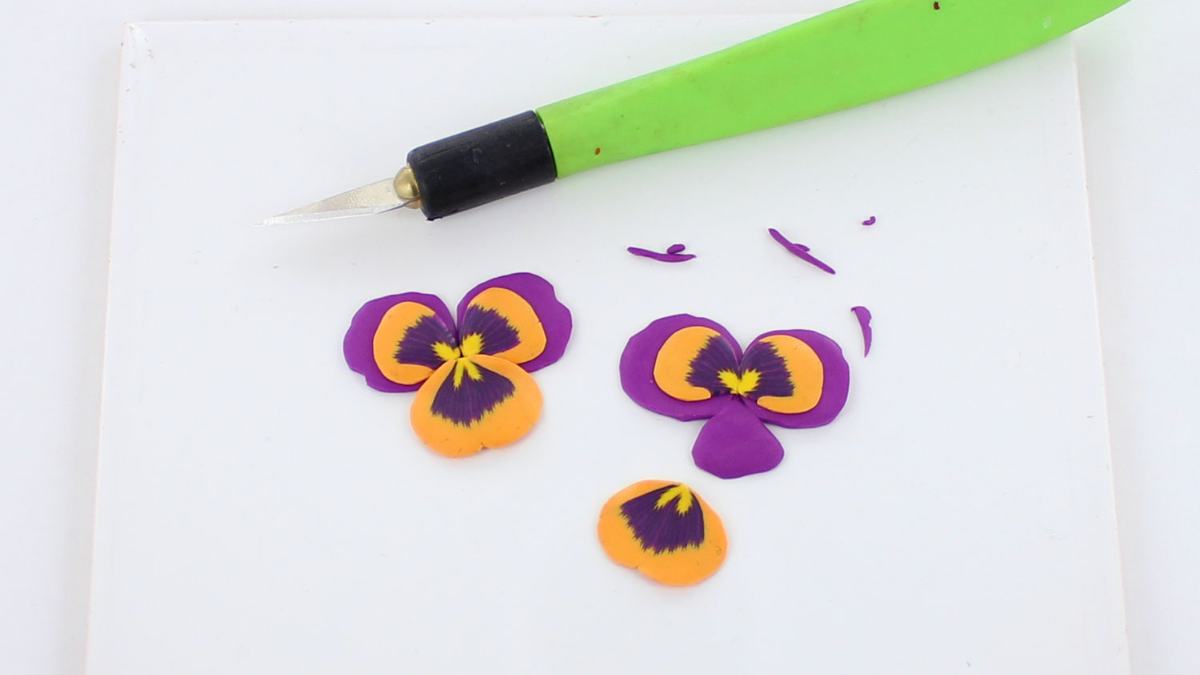 Orecchini in argilla polimerica : Tappa 16 Orecchini in argilla polimerica : Tappa 16