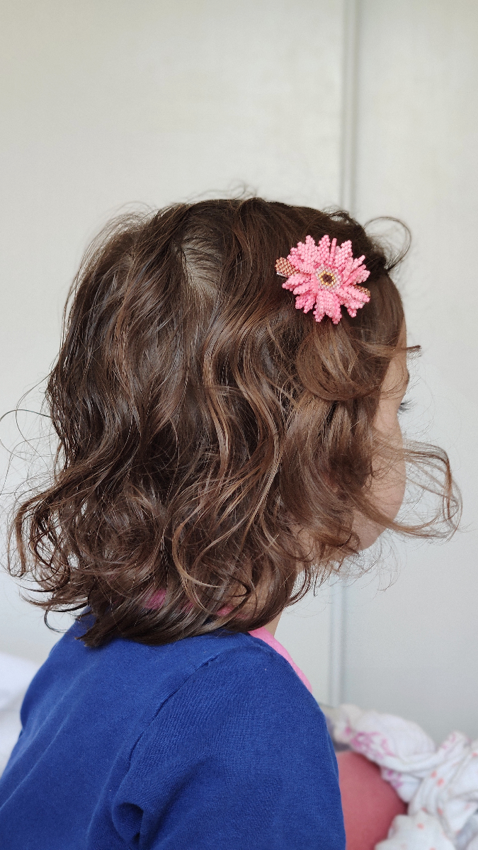 Schema Miyuki Delicas 11/0 perlina intreccia fiore clip