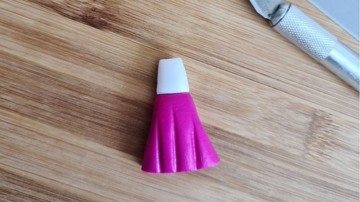 Figurina di bambola in argilla polimerica fai da te : Tappa 3 Figurina di bambola in argilla polimerica fai da te : Tappa 3