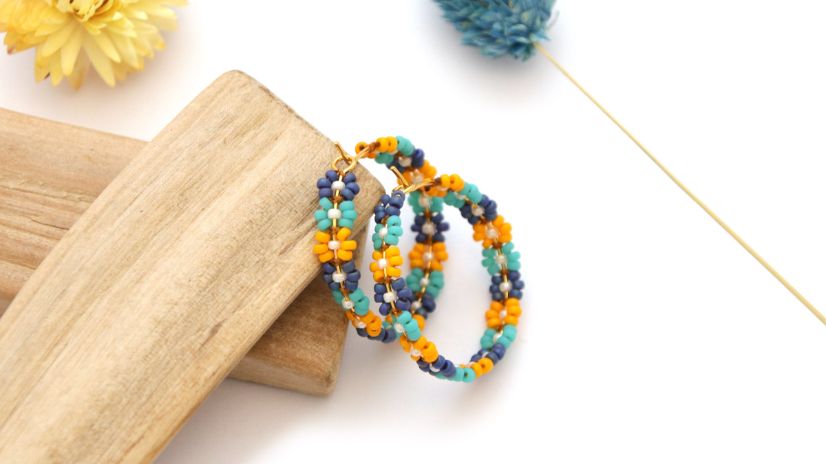 Miyuki seed beads mini fiori creoli Miyuki seed beads mini fiori creoli