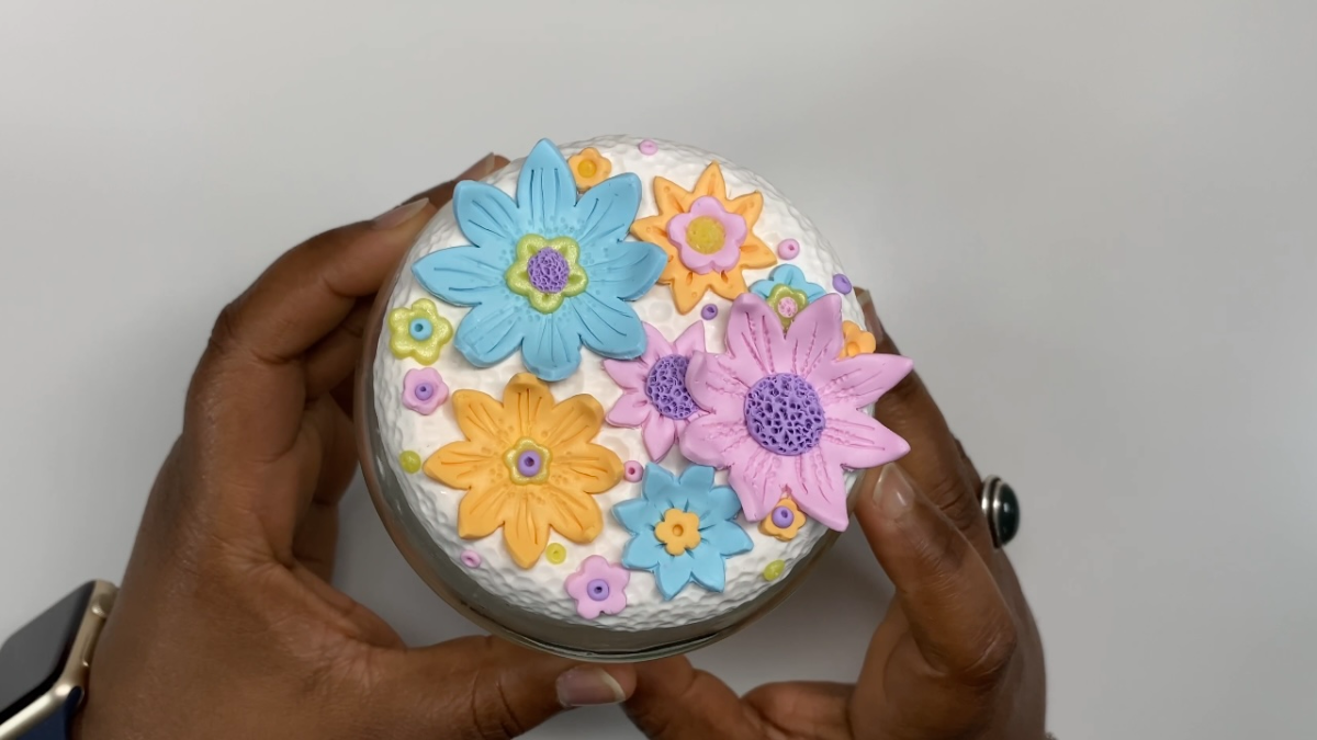 3 idee fai da te per riciclare i tuoi barattoli con l'argilla polimerica : Tappa 55