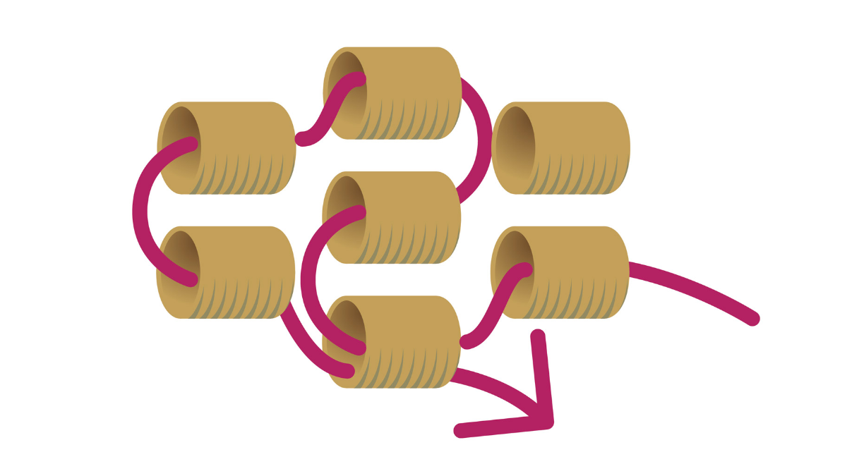 Miyuki Brick Stitch Tubular Beads Bracciale : Tappa 7