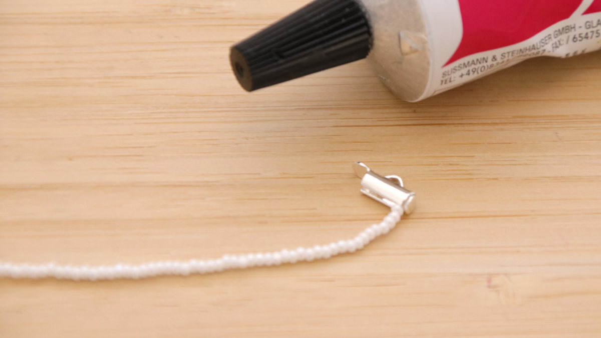 Bracciale multirang con charms di lune e stelle : Tappa 2