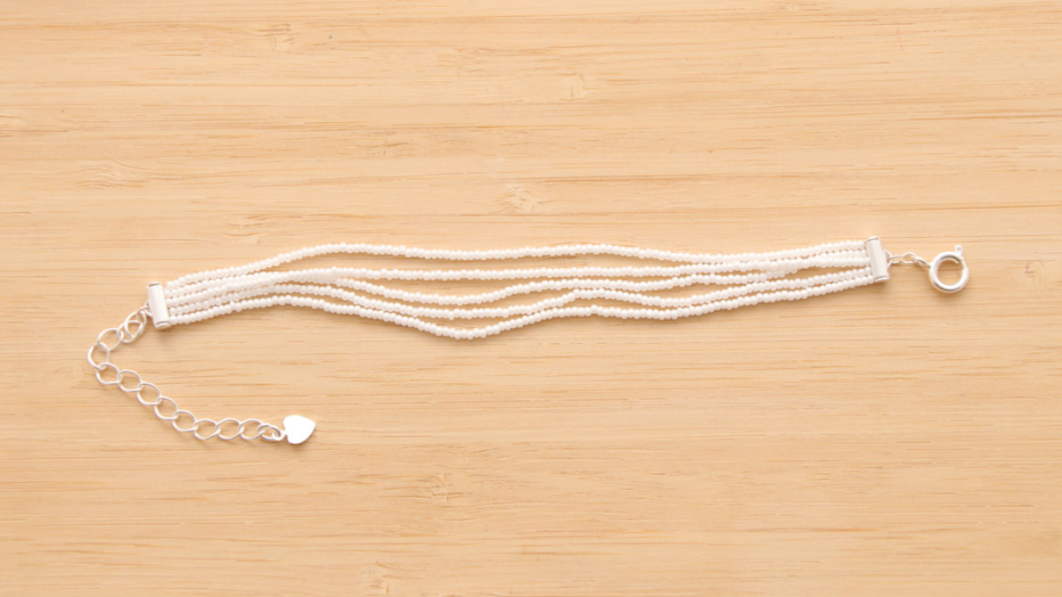 Bracciale multirang con charms di lune e stelle : Tappa 5