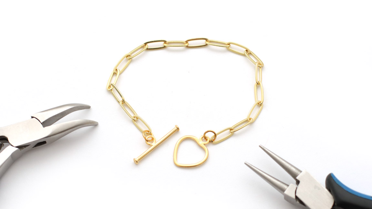 DIY gioielli ispirazione bracciale Ex-voto messicano cuore e charms gri-gri : Tappa 1