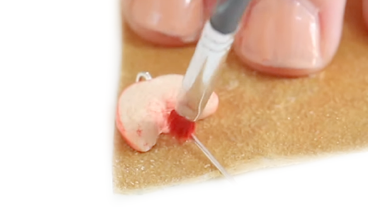 Bracciale misto di pesca e perline in argilla polimerica : Tappa 8