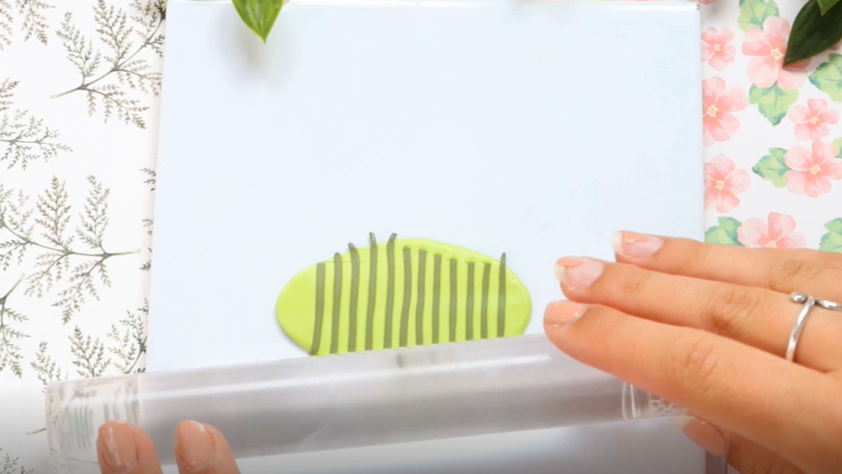 Orecchini anguria in argilla polimerica : Tappa 6 Orecchini anguria in argilla polimerica : Tappa 6