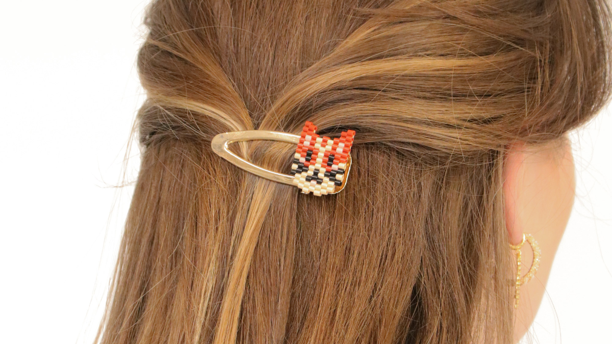 Schema di tessitura Brick Stitch Child con perline Hama Mini