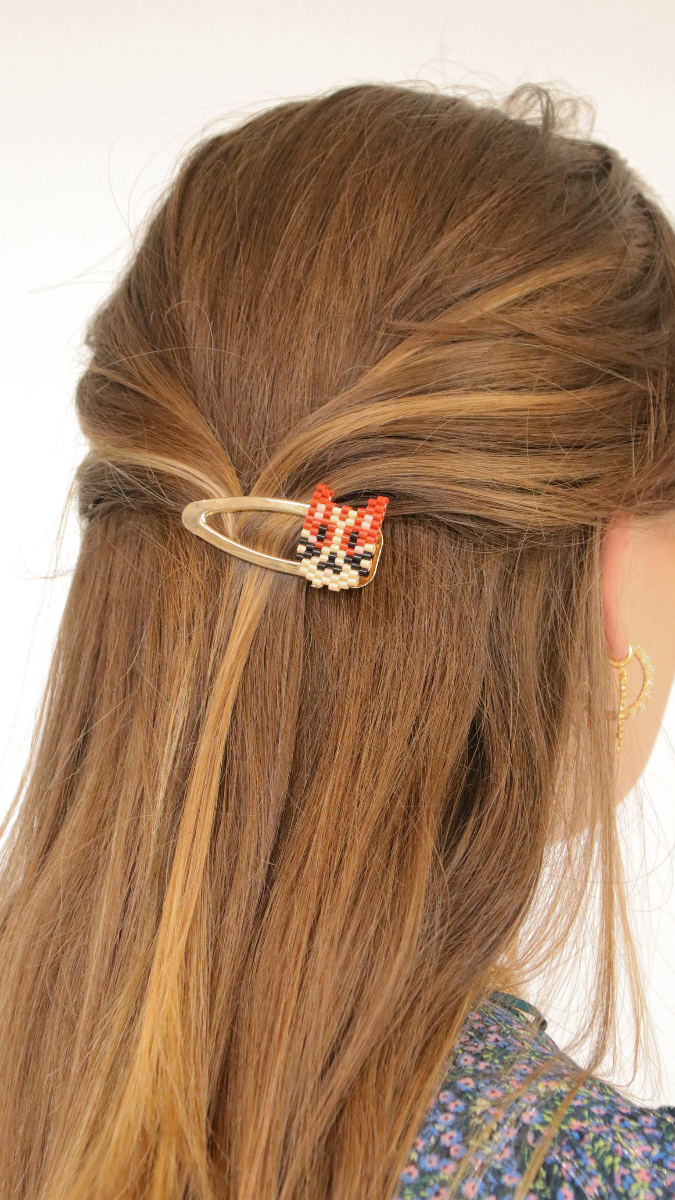 Schema di tessitura Brick Stitch Child con perline Hama Mini