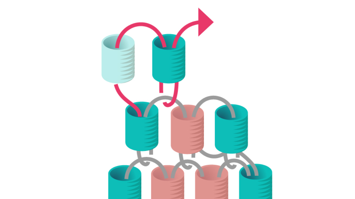 Orecchini Miyuki pastello a punto mattone con griglia di tessitura : Tappa 9