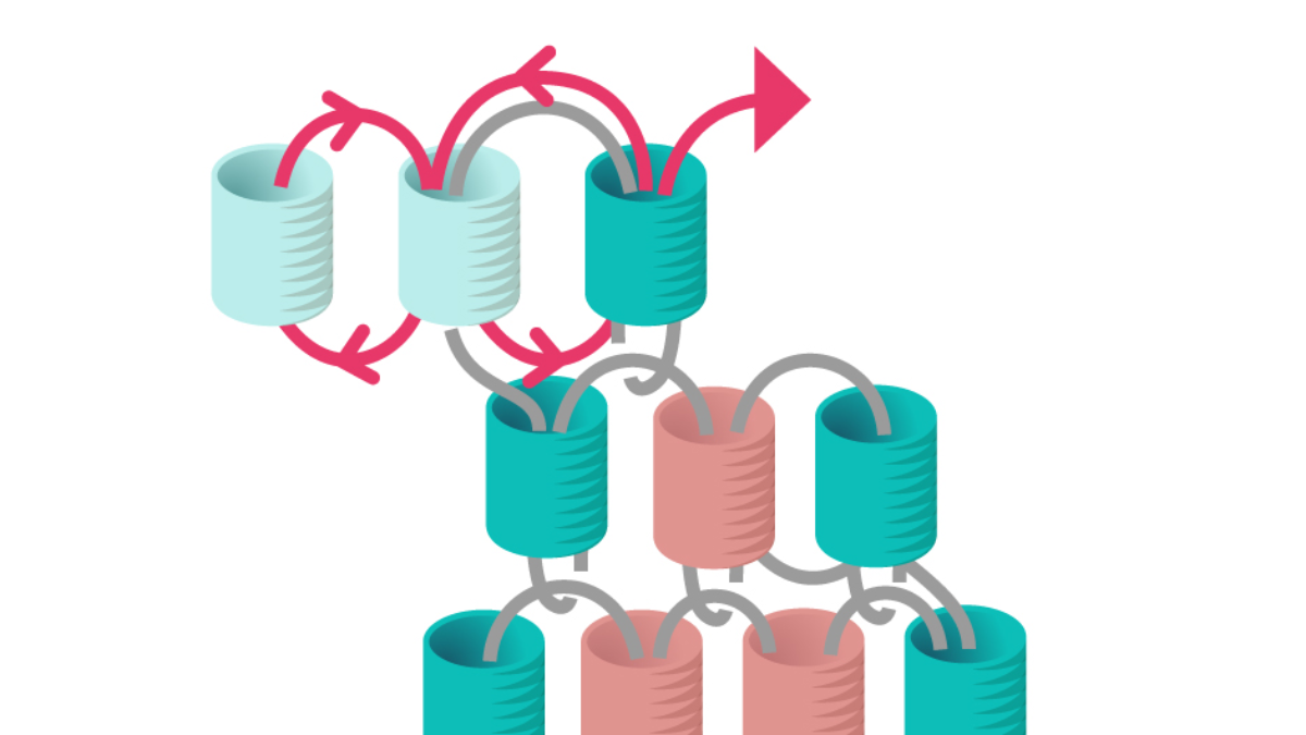 Orecchini Miyuki pastello a punto mattone con griglia di tessitura : Tappa 10