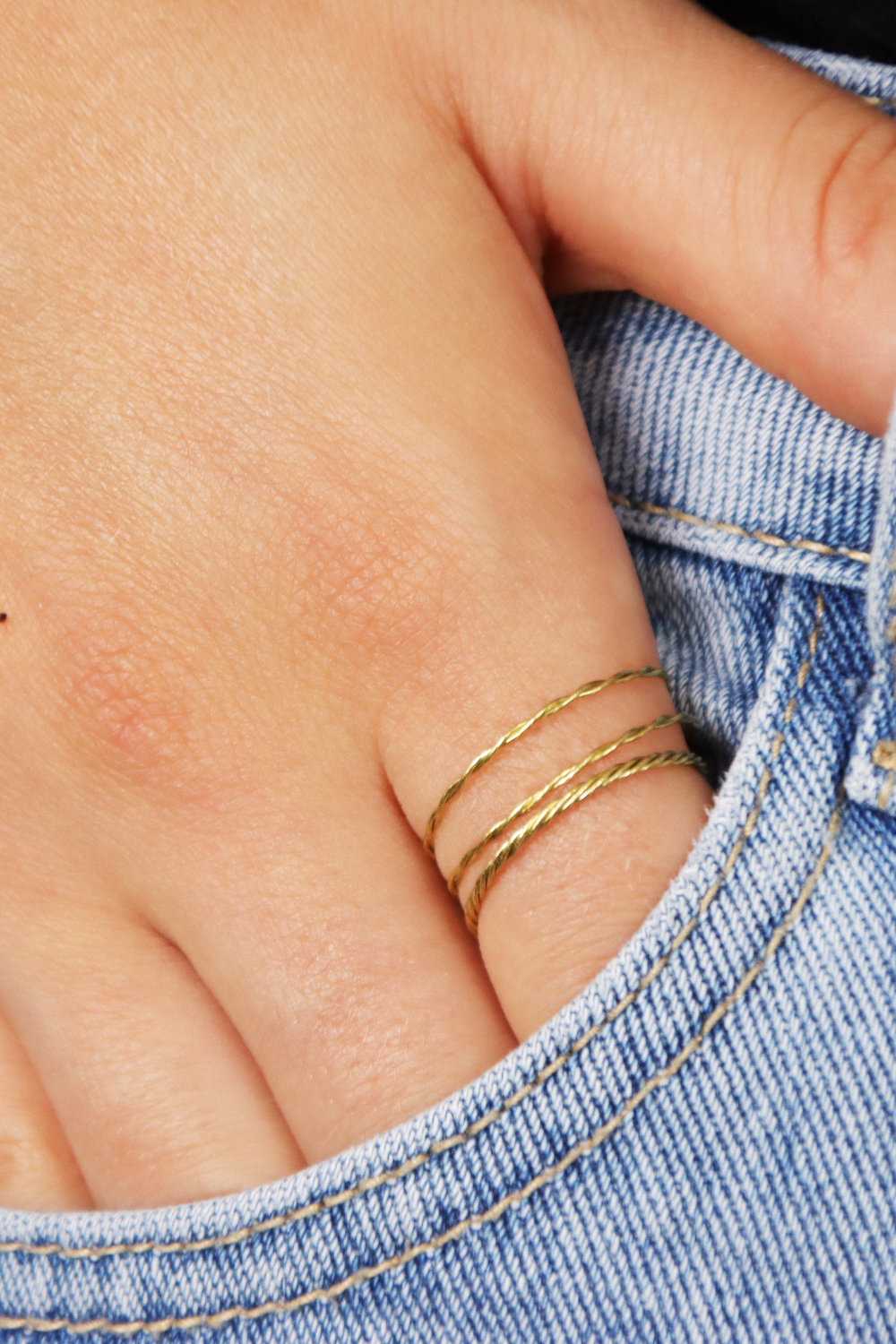 Tuto Fine twisted ring per donne