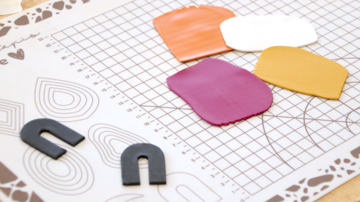 Orecchini tecnica a lastre polimeriche : Tappa 4 Orecchini tecnica a lastre polimeriche : Tappa 4