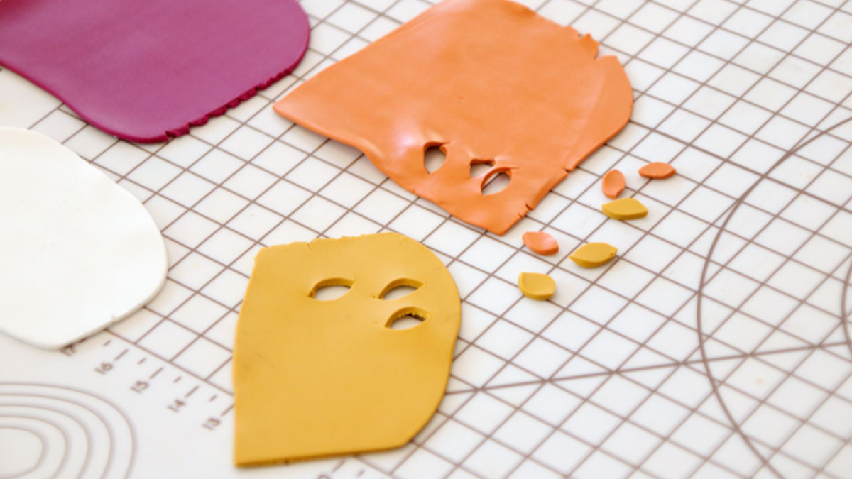 Orecchini tecnica a lastre polimeriche : Tappa 5 Orecchini tecnica a lastre polimeriche : Tappa 5