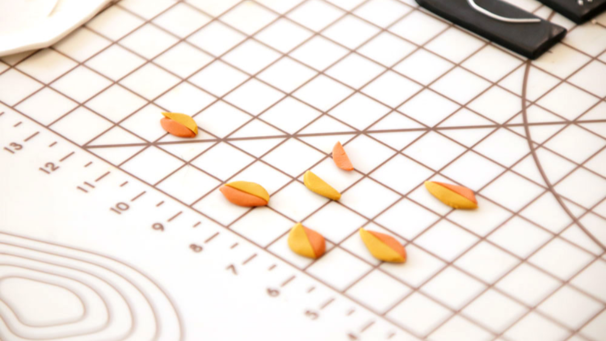 Orecchini tecnica a lastre polimeriche : Tappa 7 Orecchini tecnica a lastre polimeriche : Tappa 7