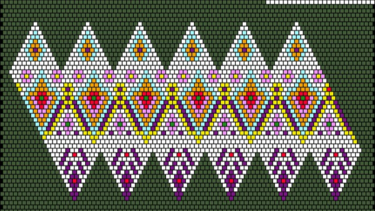 Perline Miyuki e gomitolo natalizio in maglia PureCrystal : Tappa 1