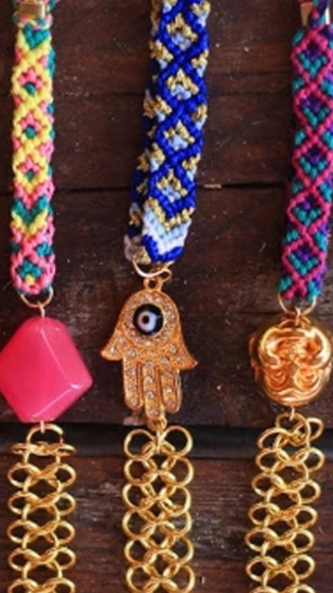 Schema Brasiliano bracciali e catene multirangs