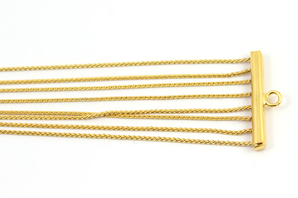 multirangs bracciale parti superiori PureCrystal catena serpentina : Tappa 3