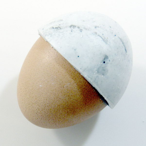 Coquetier polimero di marmo artificiale : Tappa 10
