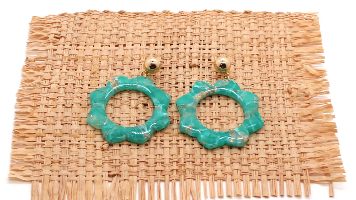 Schema Orecchini mandala polimerici con effetto pietra Schema Orecchini mandala polimerici con effetto pietra