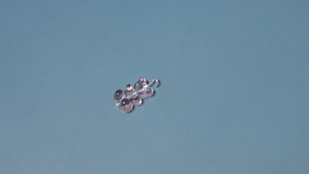 Bola di gravidanza fai da te con grandi maglie e orsacchiotto : Tappa 2