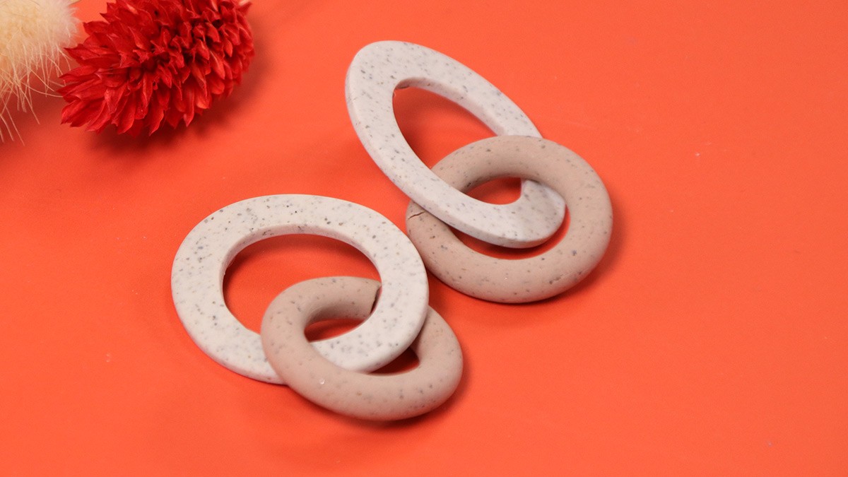 Schema Orecchini a maglie intercambiabili in argilla polimerica Schema Orecchini a maglie intercambiabili in argilla polimerica