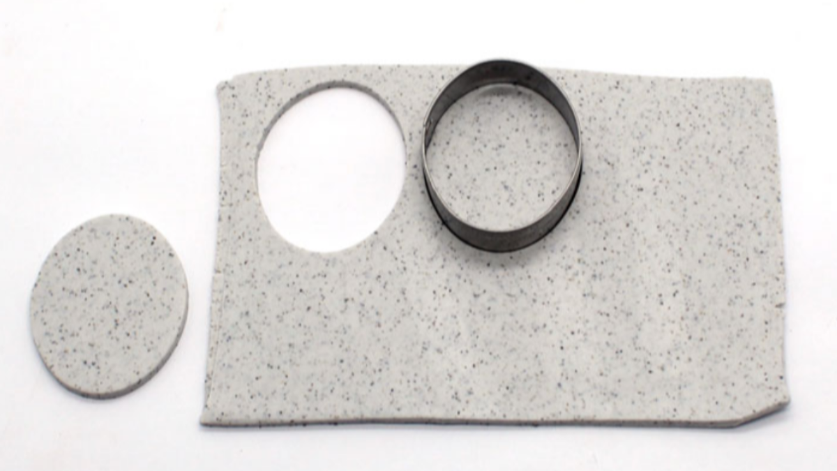 Orecchini a maglie intercambiabili in argilla polimerica : Tappa 2 Orecchini a maglie intercambiabili in argilla polimerica : Tappa 2