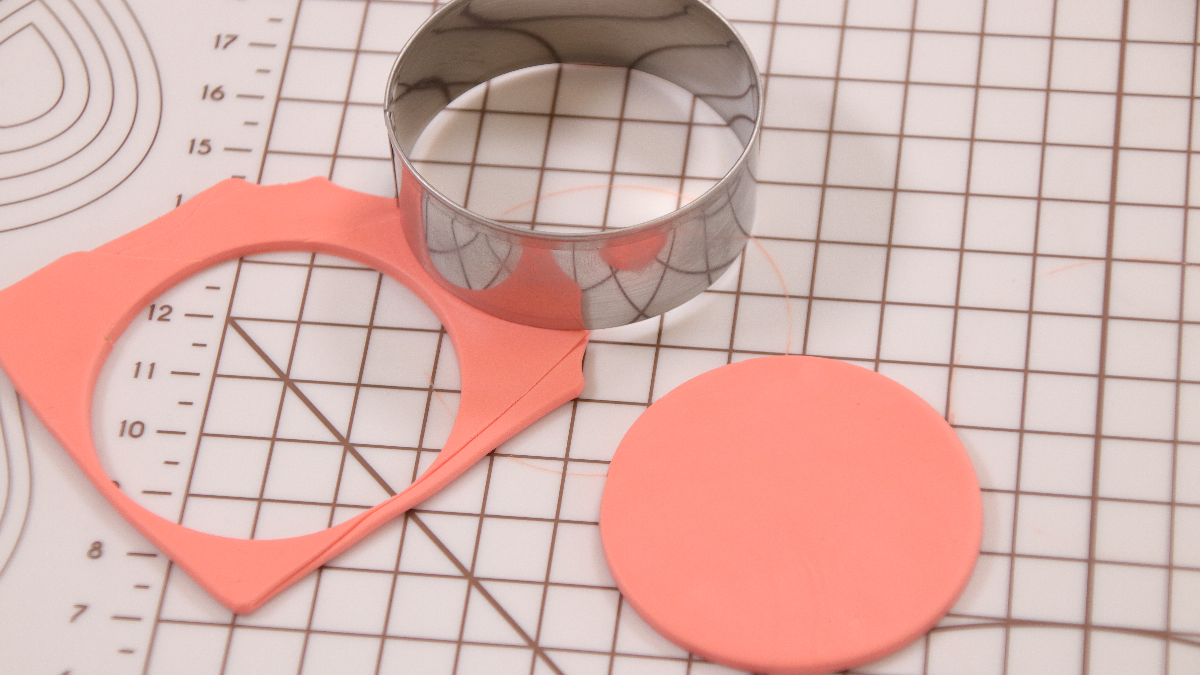 Orecchini XL in argilla polimerica pastello : Tappa 1