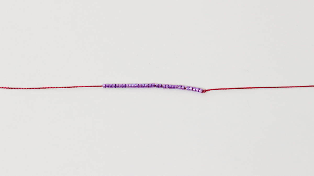 Bracciale multifila fai da te per principianti con Heishi e Linhasita : Tappa 1