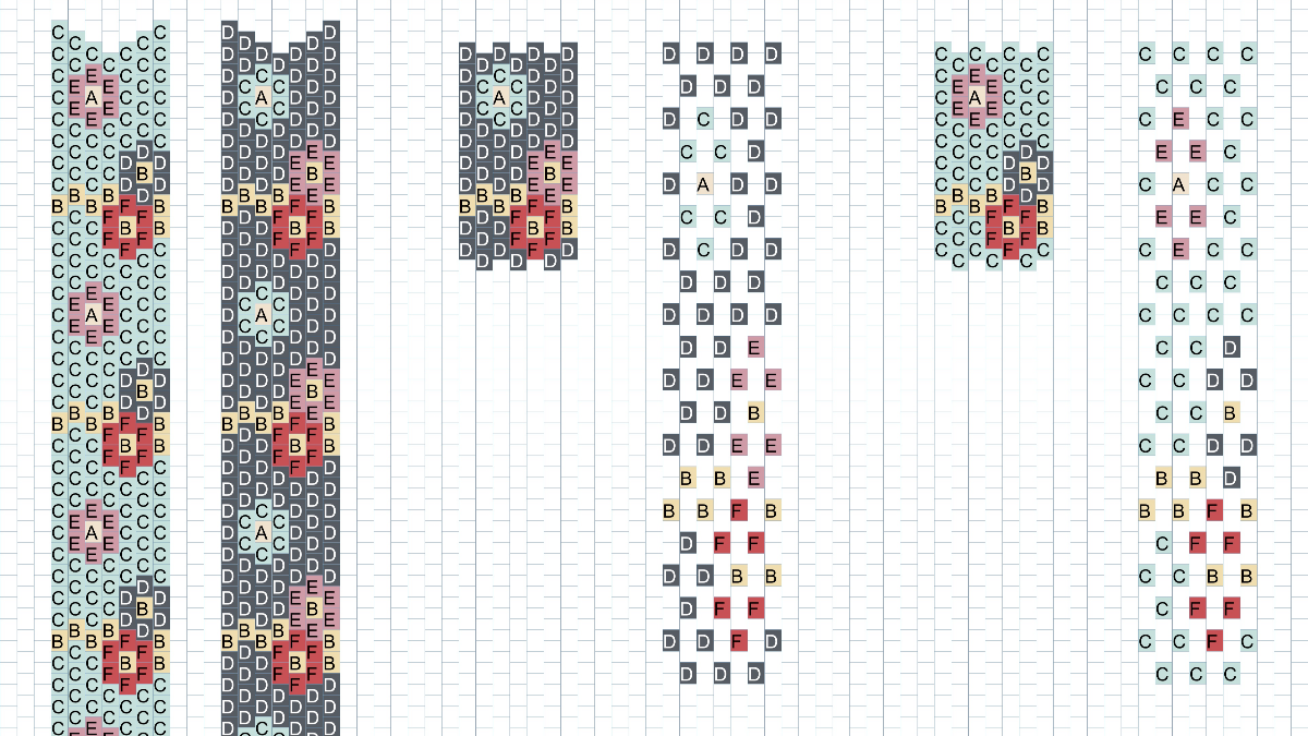 Gioielli fai da te e schema di tessitura con set di perline Miyuki 11/0 Royal Mix : Tappa 3 Gioielli fai da te e schema di tessitura con set di perline Miyuki 11/0 Royal Mix : Tappa 3