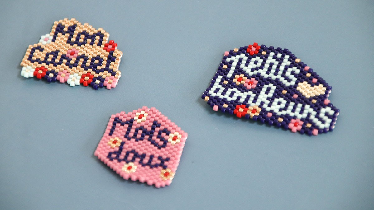 Gioielli fai da te e schema di tessitura con set di perline Miyuki 11/0 Royal Mix : Tappa 10 Gioielli fai da te e schema di tessitura con set di perline Miyuki 11/0 Royal Mix : Tappa 10