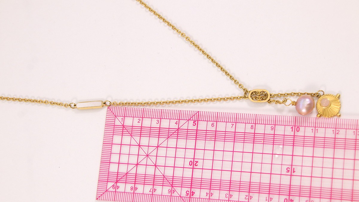 Collana fai da te in acciaio inossidabile e perle d'acqua dolce : Tappa 3 Collana fai da te in acciaio inossidabile e perle d'acqua dolce : Tappa 3