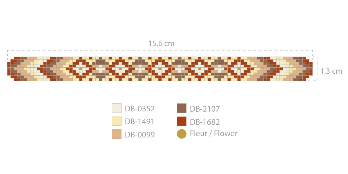 Schema Bracciale Miyuki Loom Grid Schema Bracciale Miyuki Loom Grid