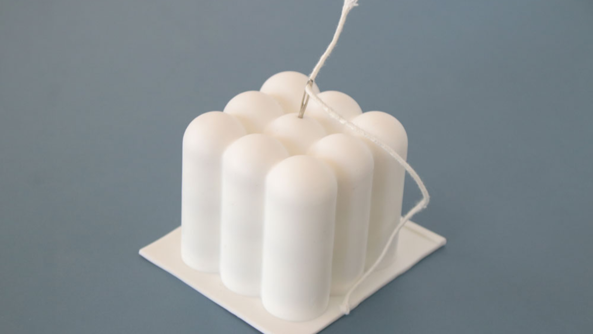 Candele a bolla fai da te profumate con lanvande e fiori secchi : Tappa 1