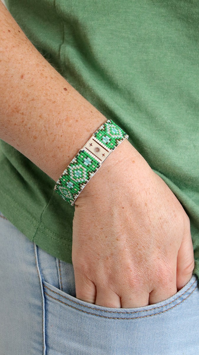 Bracciale Dell'Amicizia KELITCH In Perline Miyuki Colorate – Braccialetto Regolabile Fatto A Mano, Regalo Unico Per Lei, Stile Bohémien