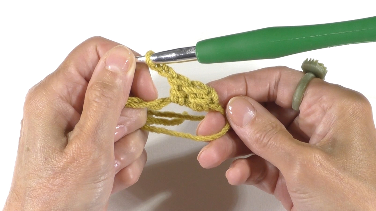 Borsa della nonna fai da te con filo di cotone riciclato Nova Vita : Tappa 2