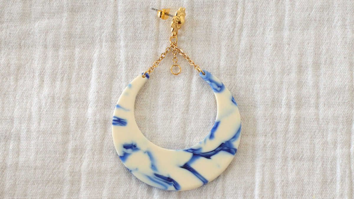 Tutorial per gli orecchini di sole e sodalite : Tappa 2 Tutorial per gli orecchini di sole e sodalite : Tappa 2