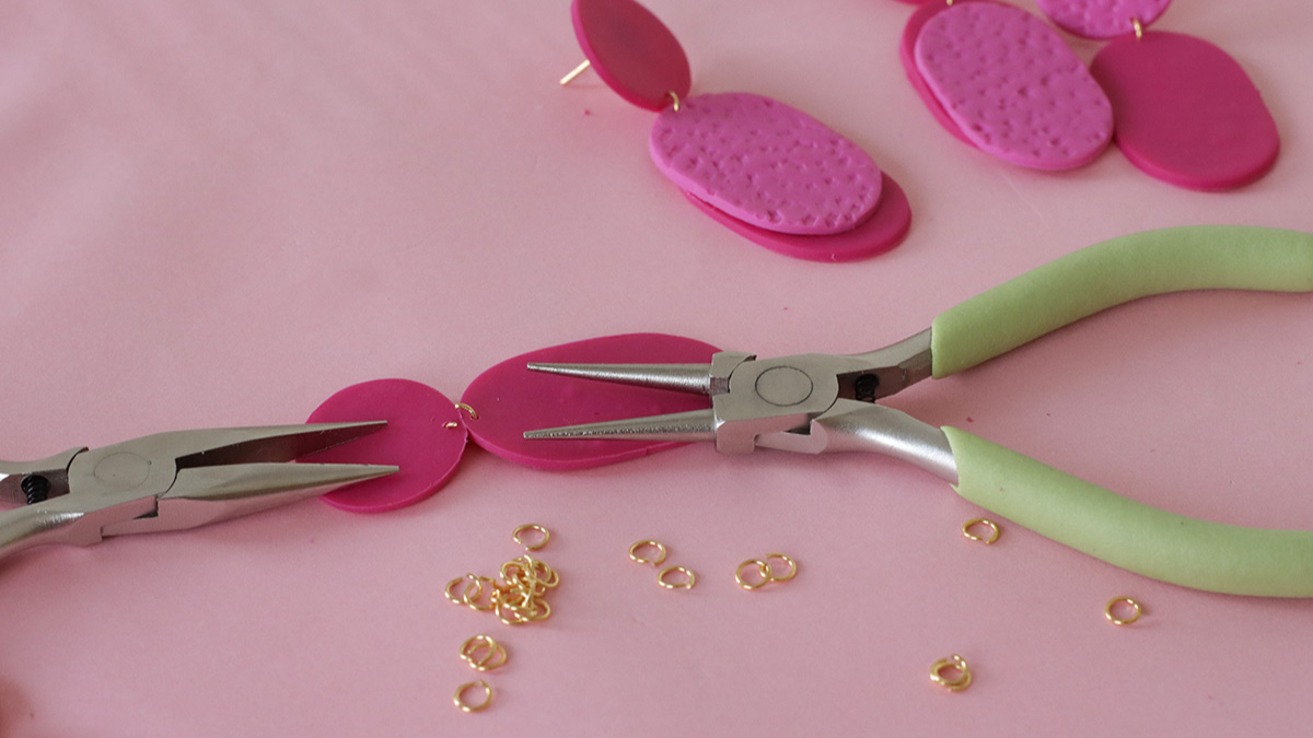 Orecchini in fimo per principianti : Tappa 10